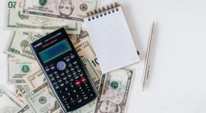 Calculator and money